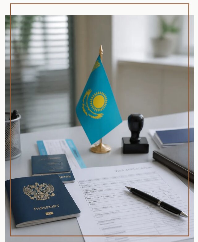 Оформление визы в Казахстан для поездки и работы в Кулебаках