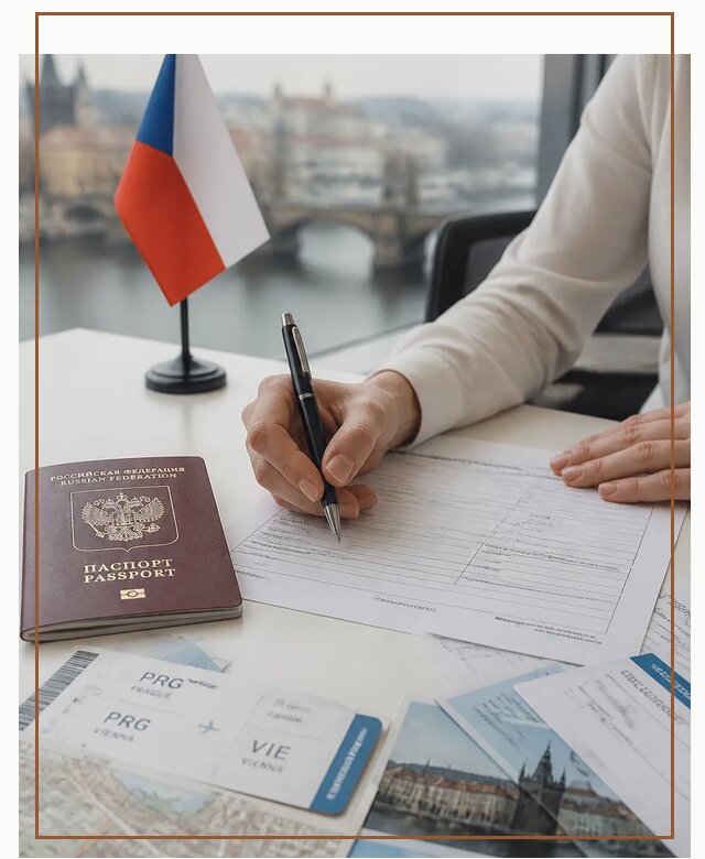 Оформление визы в Чехию под ключ для поездки в Кулебаках