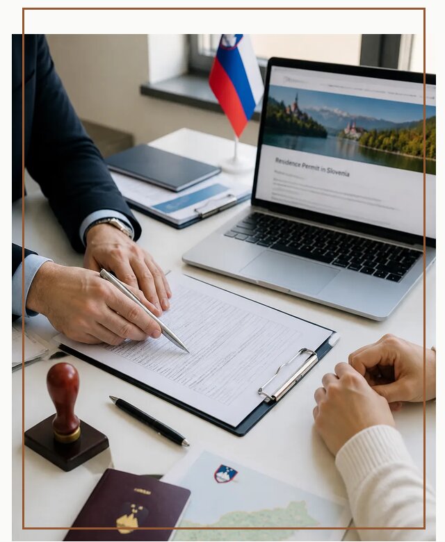 Оформление вида на жительство в Словении под ключ в Кулебаках
